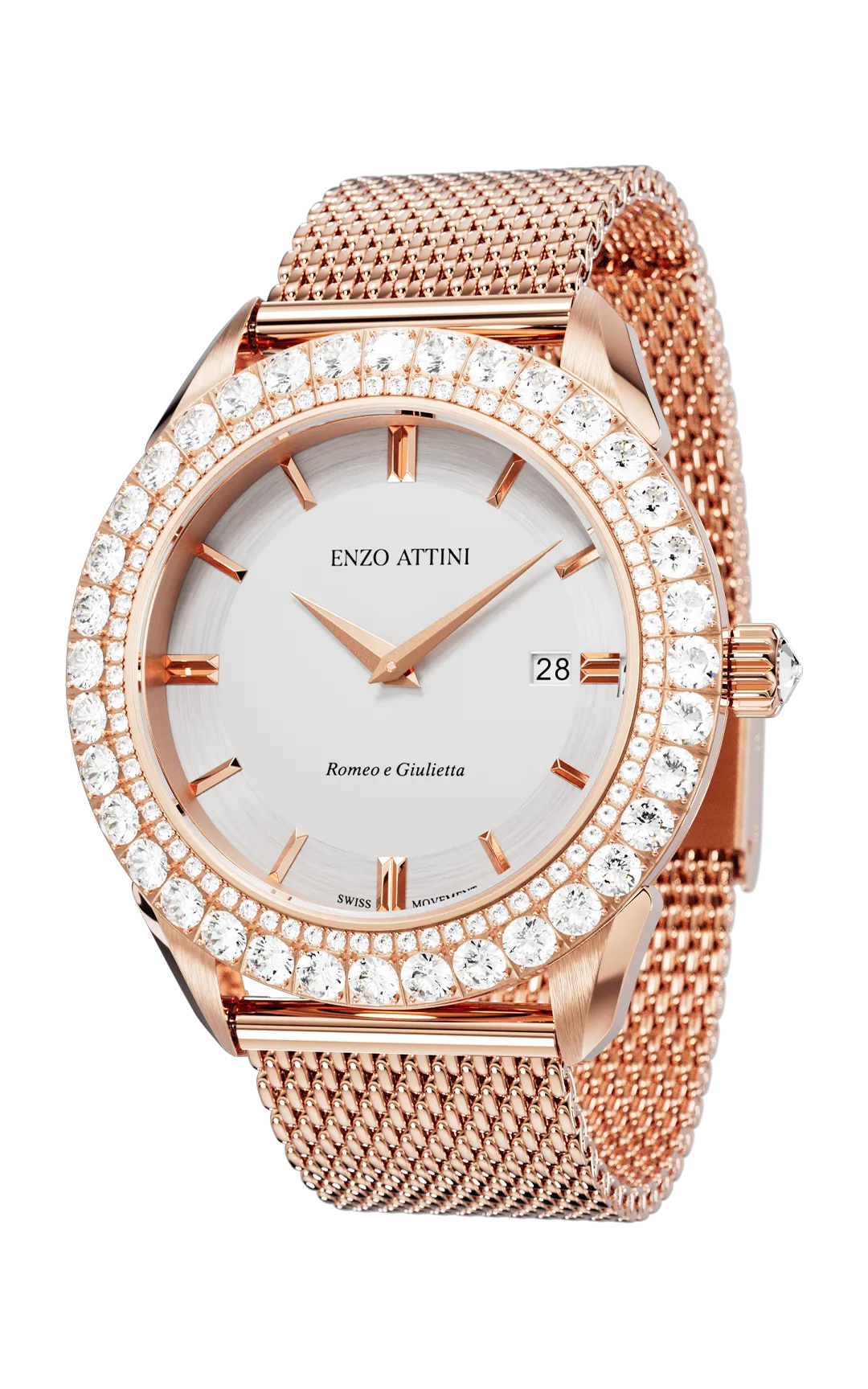 NEW Romeo e Giulietta - Mesh Strap / Swiss Movement.