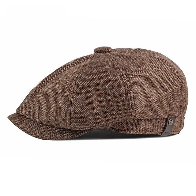 ??NEW YEAR SALE?? Vintage Herringbone Octagon Cap