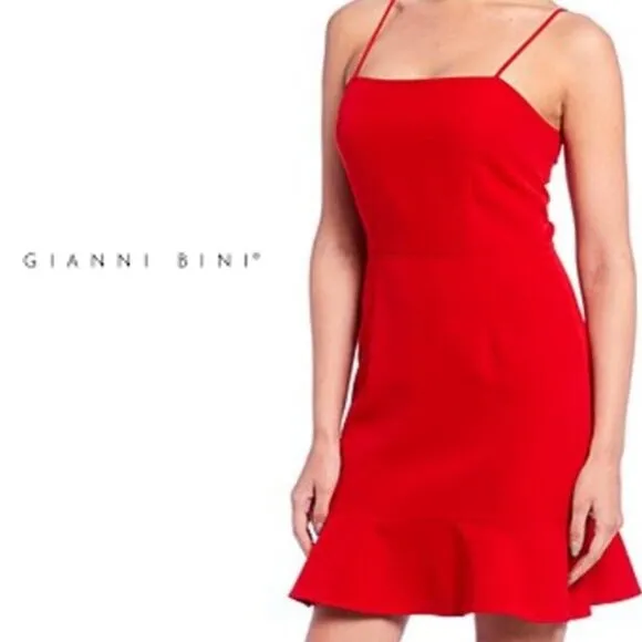 NWT Gianni Bini &quot;Evie&quot; Dress with Adustable Straps - Size 8