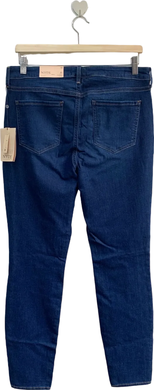 NYDJ Blue AMI Skinny Jeans Size UK 14