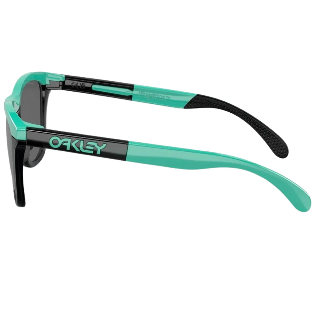 Oakley Men's Frogskins Range - PRIZM Black, Celeste / Black Ink