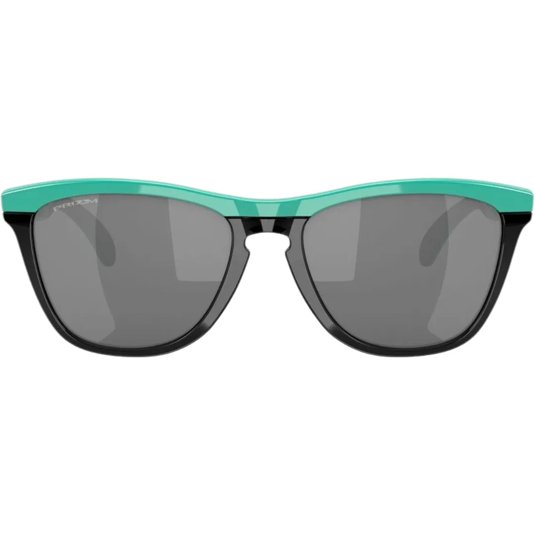 Oakley Men's Frogskins Range - PRIZM Black, Celeste / Black Ink