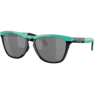 Oakley Men's Frogskins Range - PRIZM Black, Celeste / Black Ink