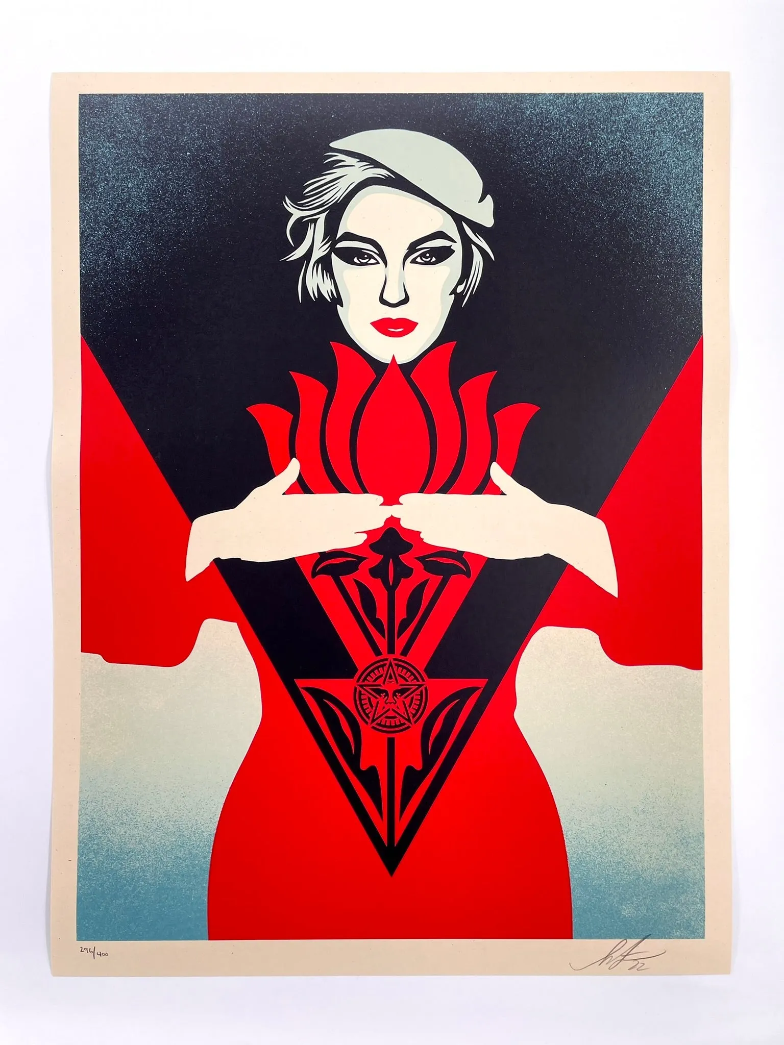 Obey Noir Flower Woman (Red)