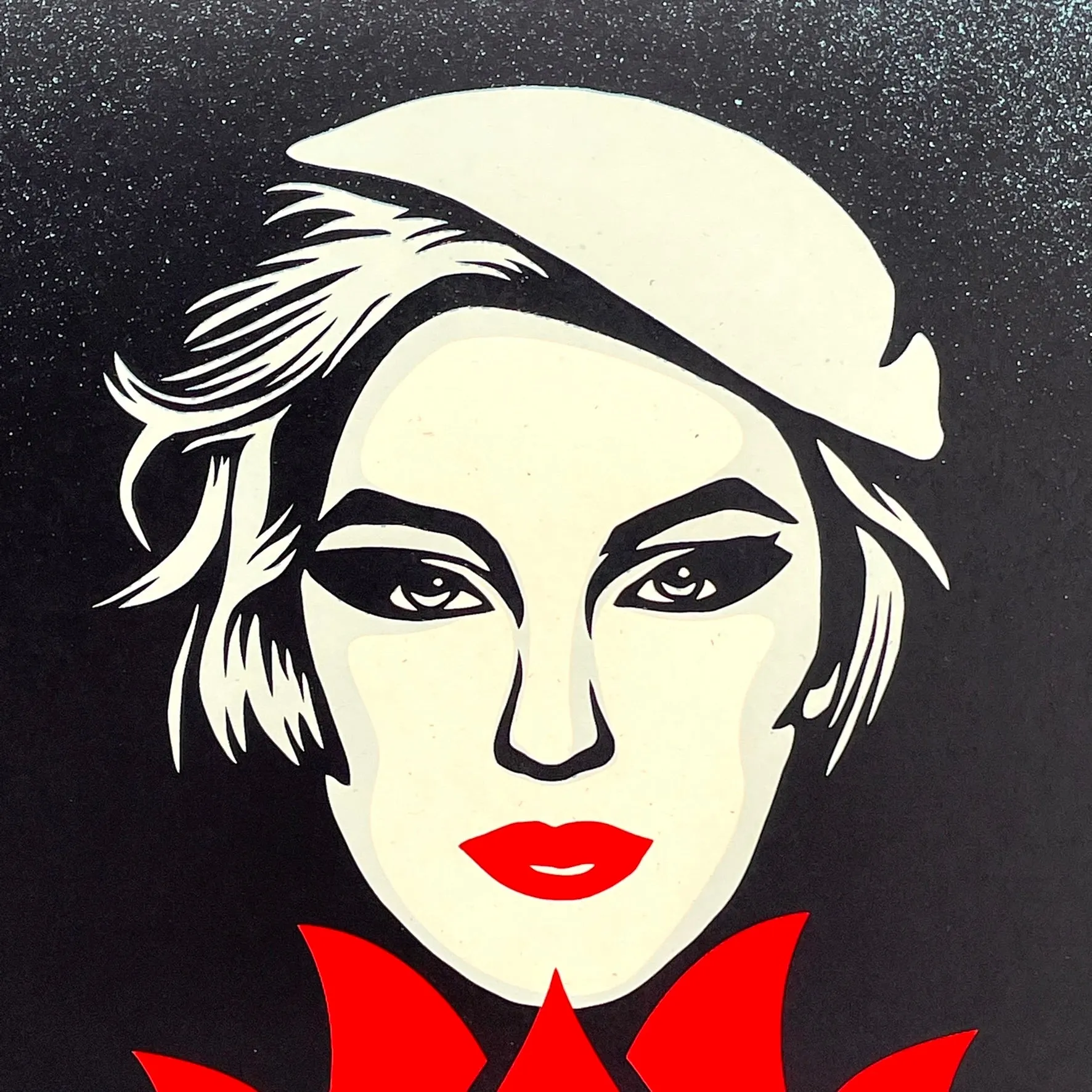 Obey Noir Flower Woman (Red)