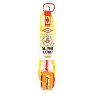 Ocean & Earth Moulded Regular Heritage Leash (9ft-Yellow)