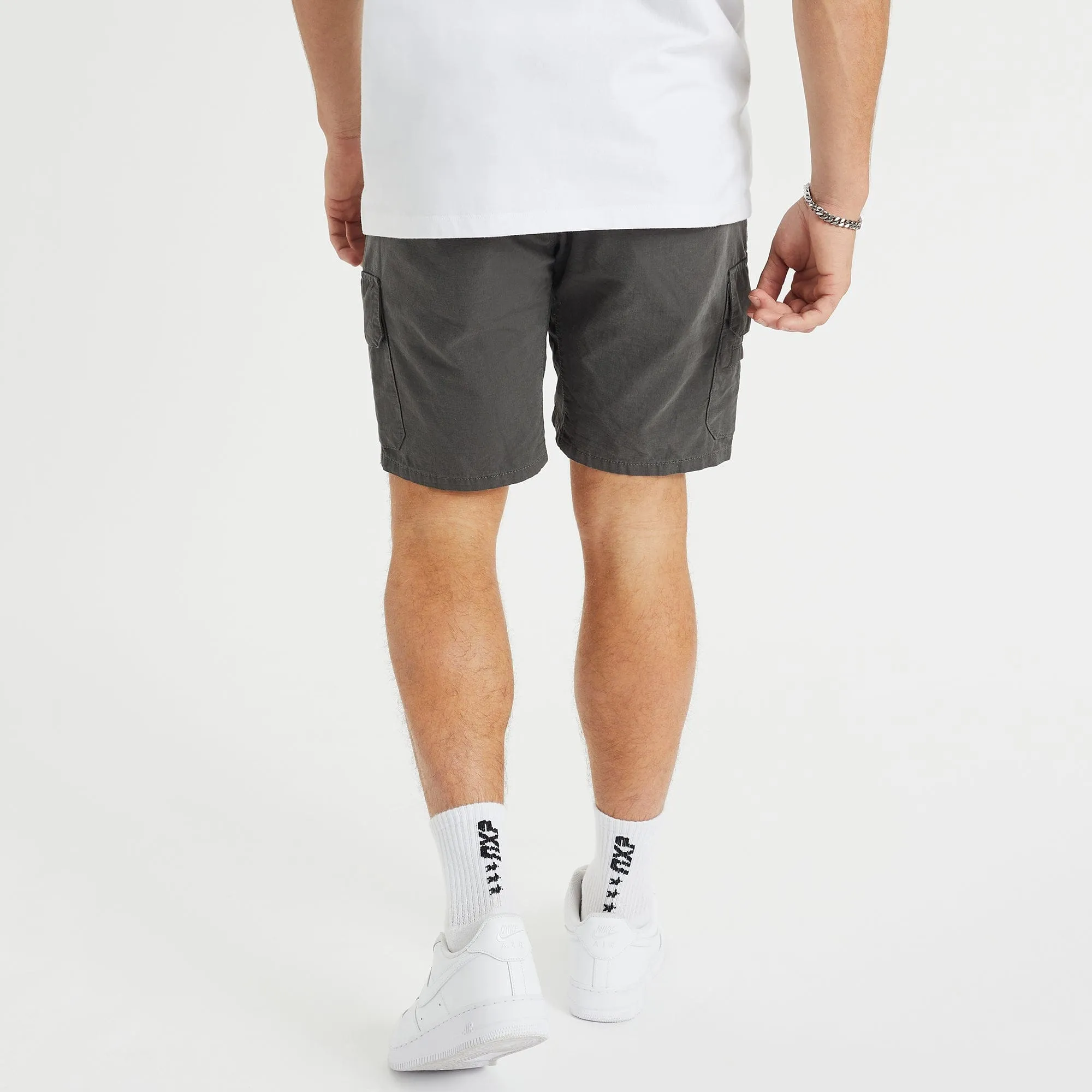Overland Cargo Short Charcoal