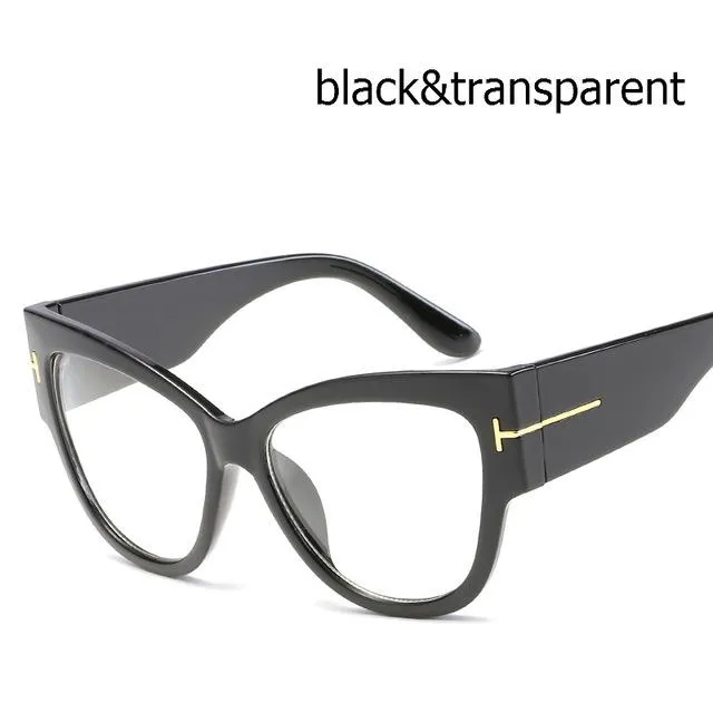 Oversize Cat Eye Retro Sunglass