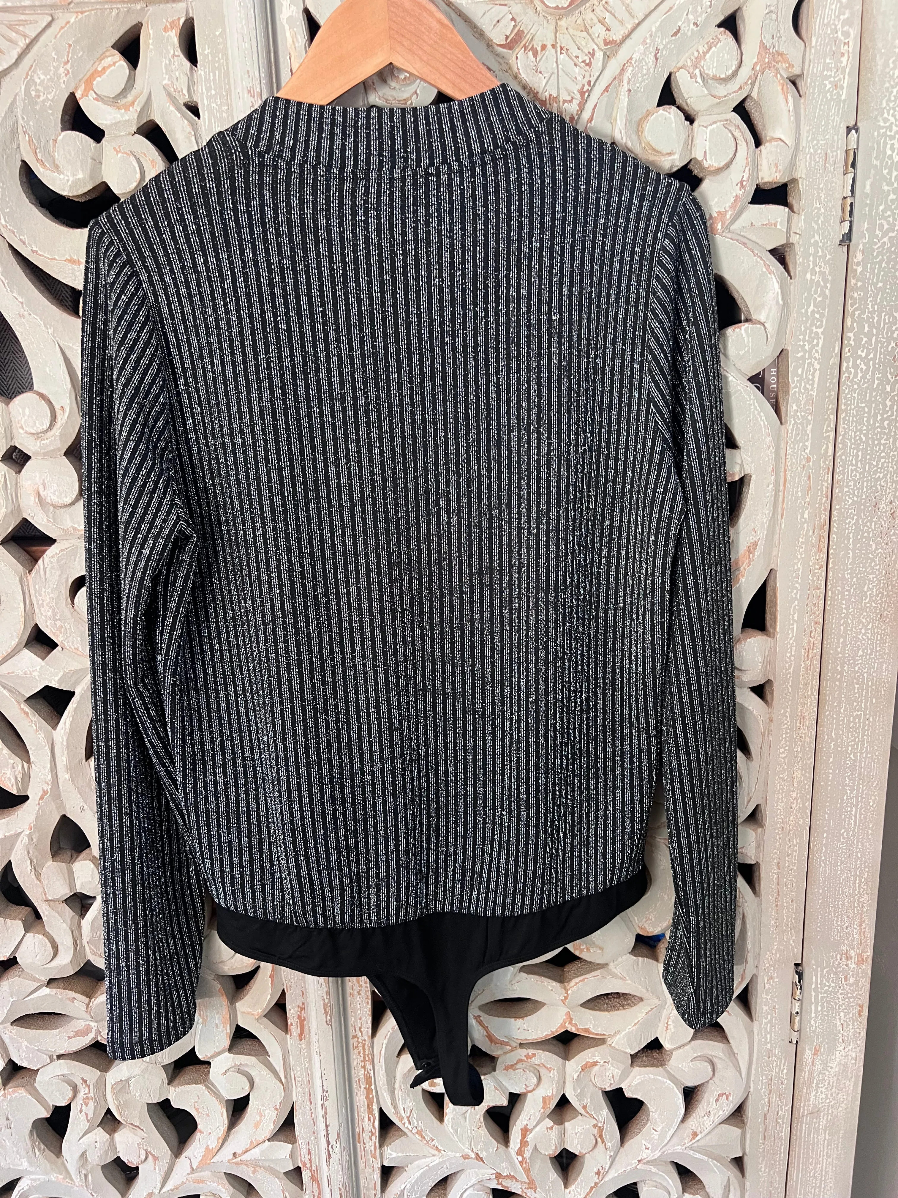 PAIGE Lurex Bodysuit, Size M (RESTYLE)