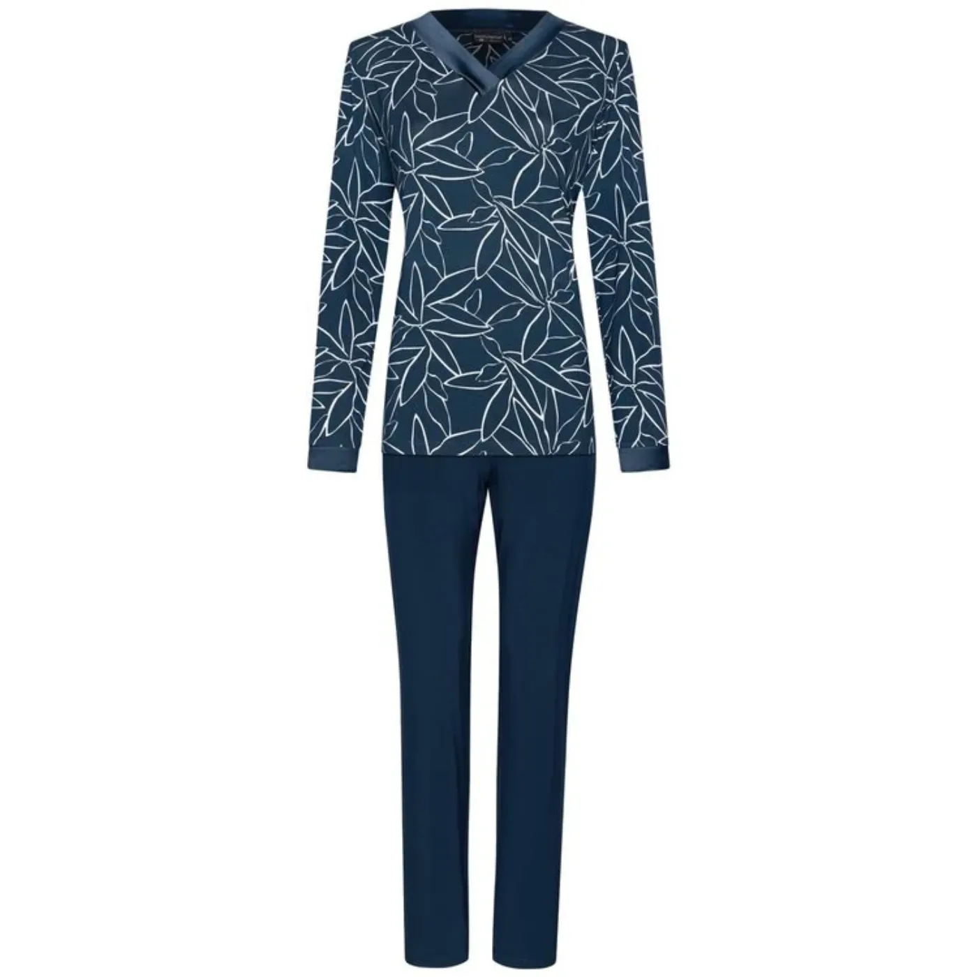 Pastunette Premium Ornamental Flower Luxury Lounge Pyjama Set