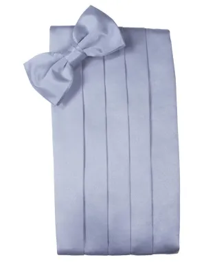 Periwinkle Luxury Satin Cummerbund