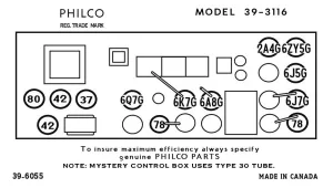 PHILCO-39-3116