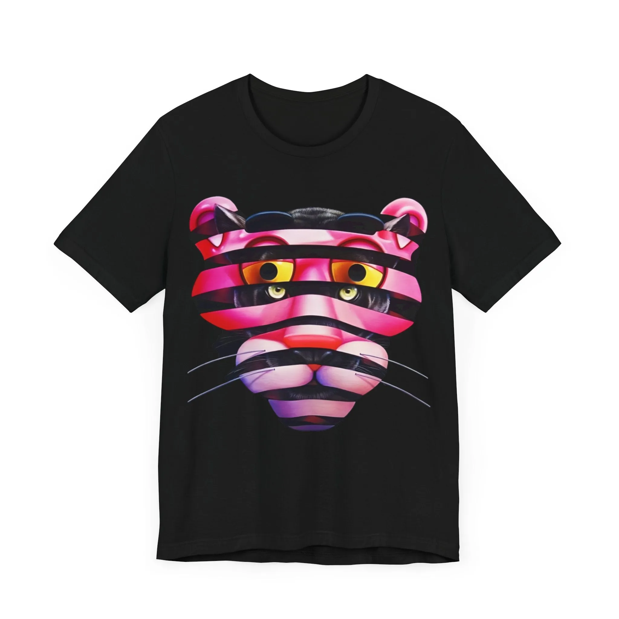 Pink & Black Panther: Unisex Tee