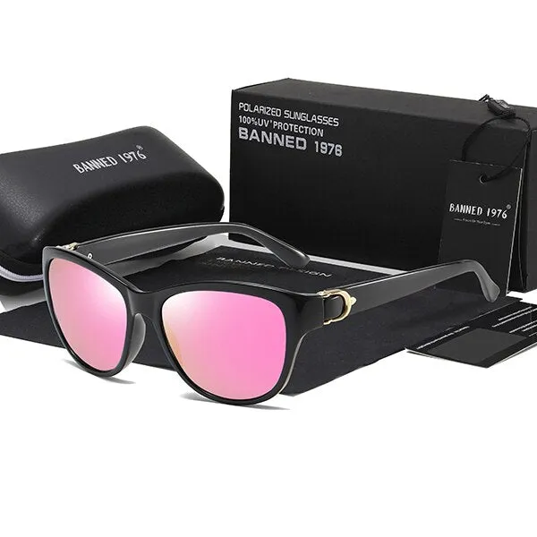 Polarized Women's Luxury Brand Design Driving sunglasses