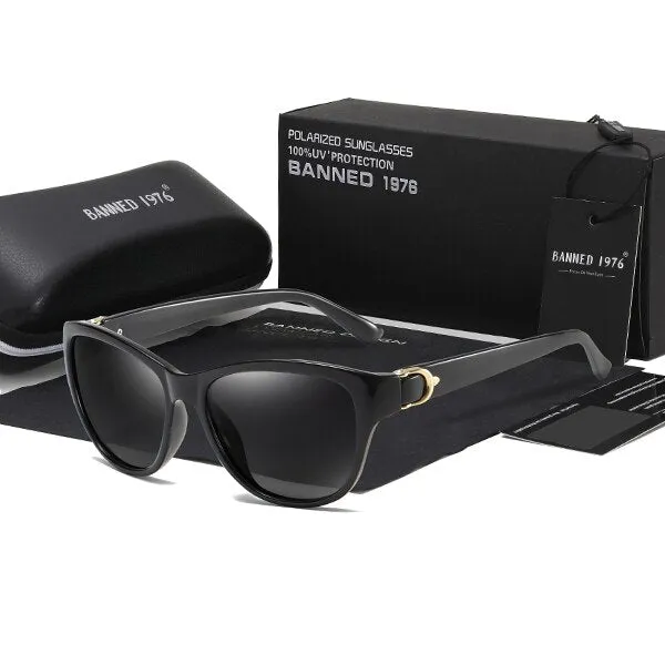 Polarized Women's Luxury Brand Design Driving sunglasses