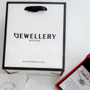 Premium Gift Bag with Luxury Tissue Wrap & Polishing Cloth