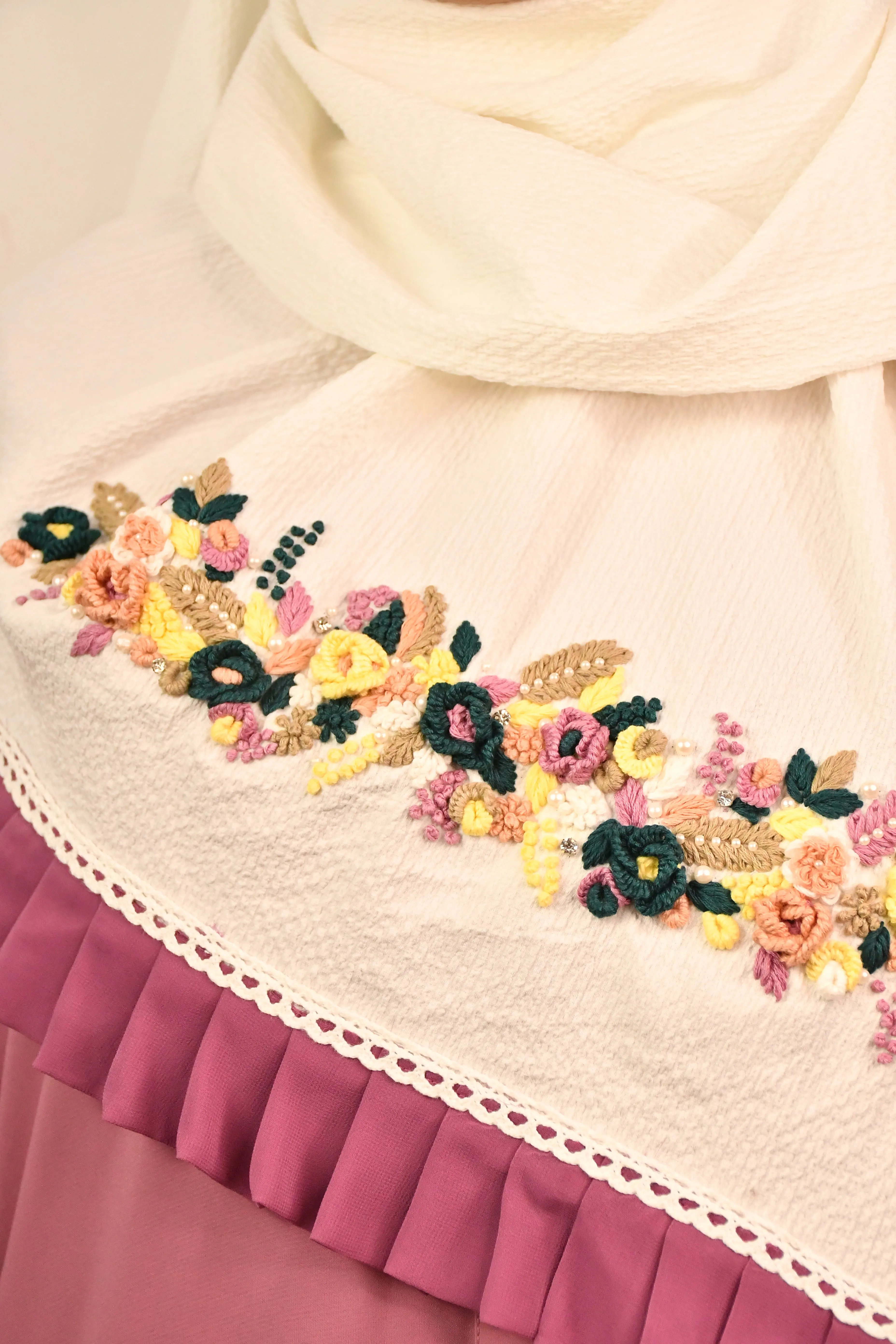 Premium luxury Wedding Limited Edition Hijab