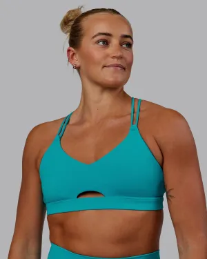 Pursue Sports Bra - Blue Bird