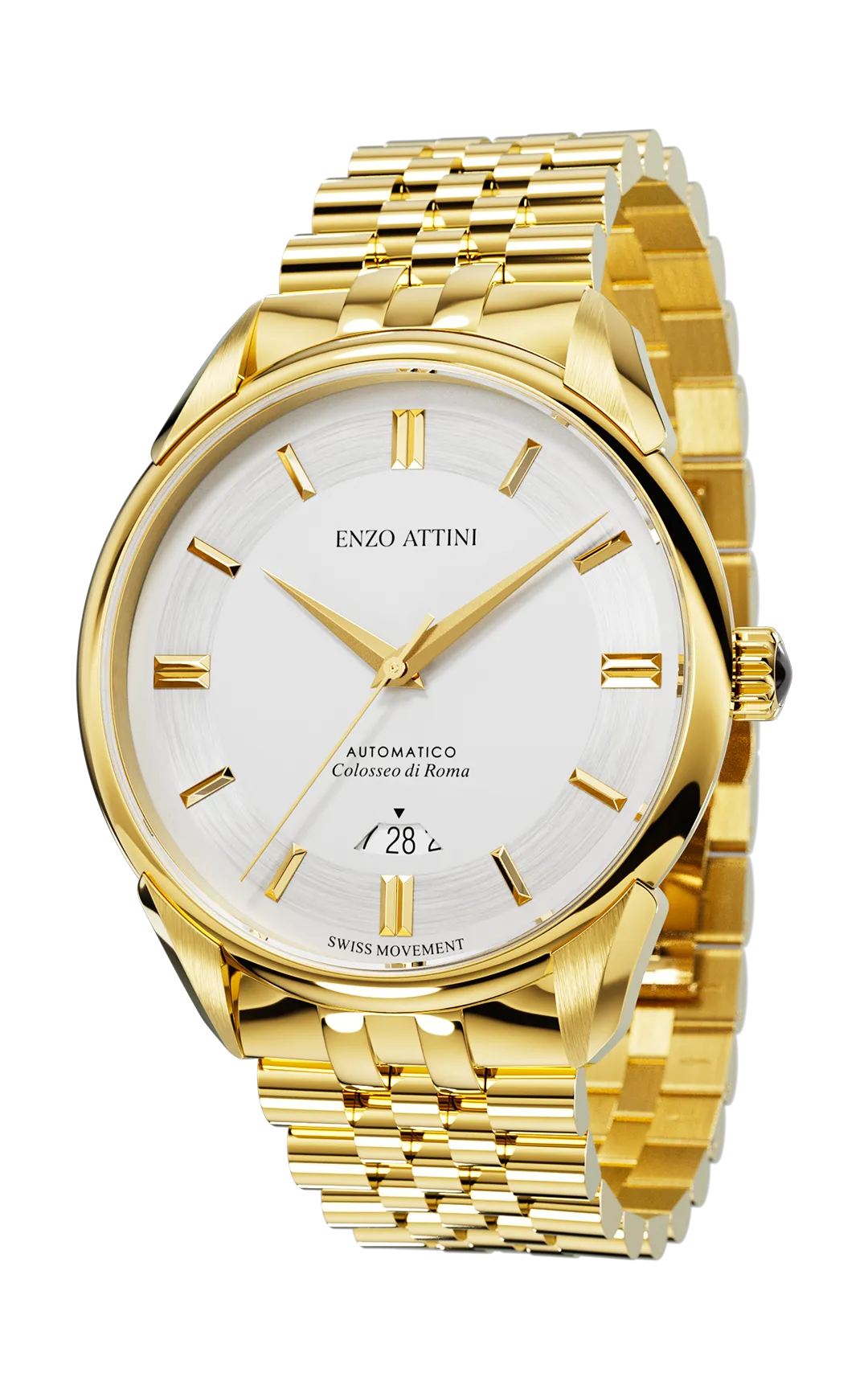 "Colosseo di Roma" Automatic  - President Bracelet  / Swiss Movement