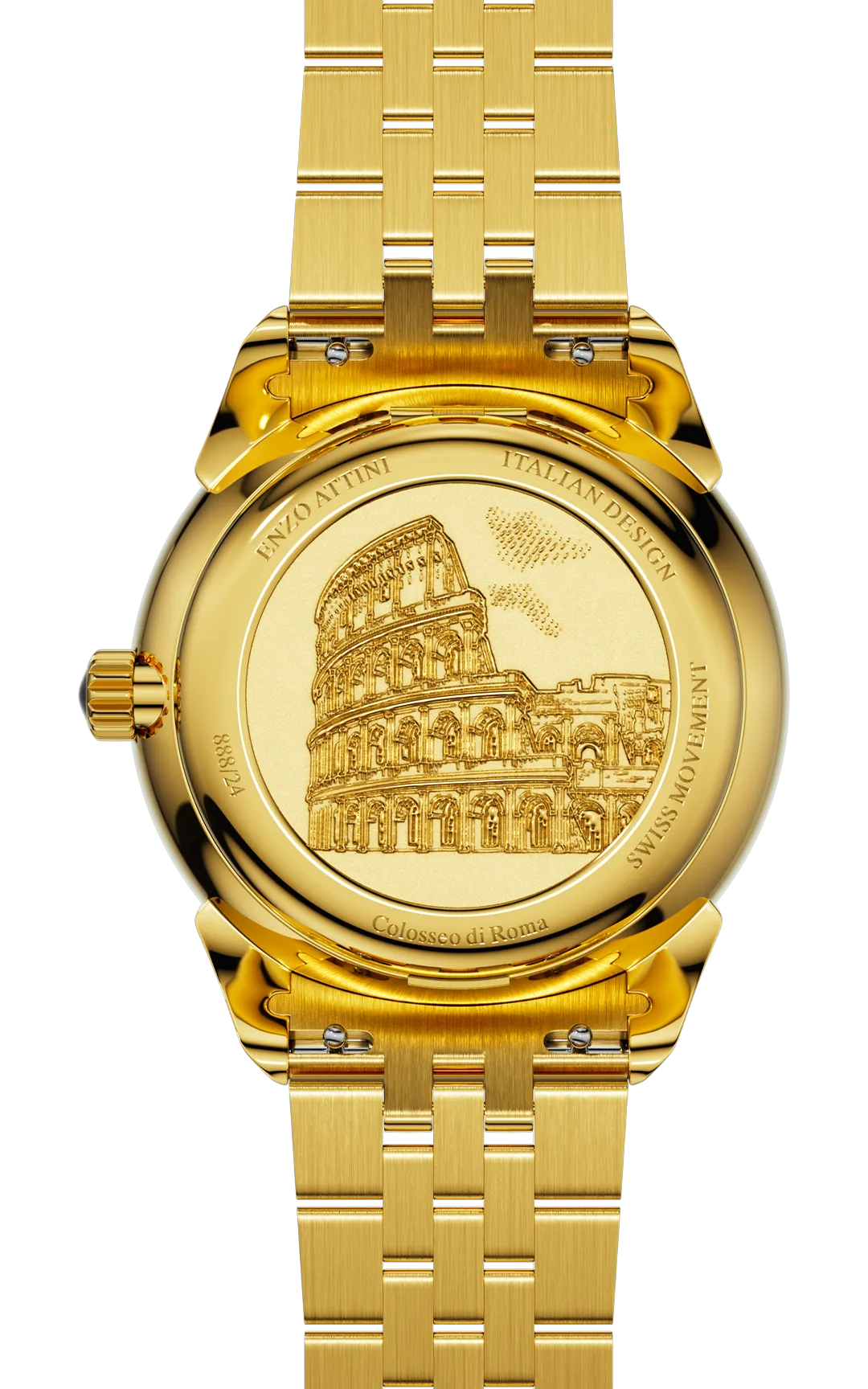 "Colosseo di Roma" Automatic  - President Bracelet  / Swiss Movement