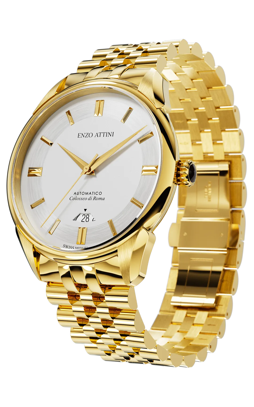 "Colosseo di Roma" Automatic  - President Bracelet  / Swiss Movement