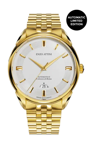 "Colosseo di Roma" Automatic  - President Bracelet  / Swiss Movement