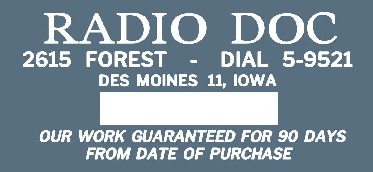 RADIO-DOC-SERVICE-LABEL