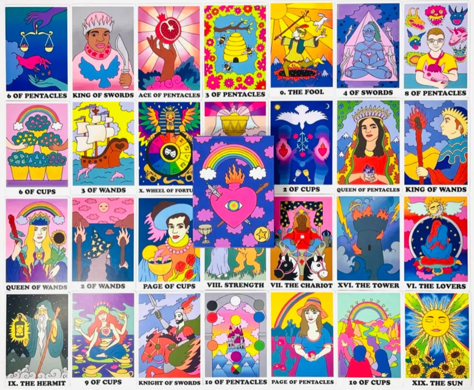 Rainbow Heart Tarot