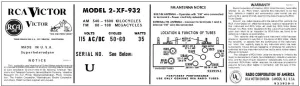 RCA-2XF932
