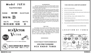 RCA-75X11