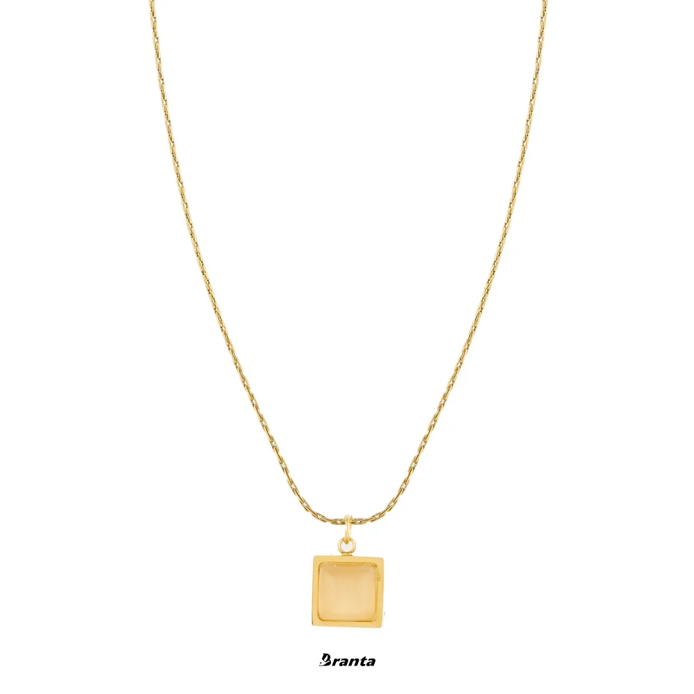 Rectangle Pendant Necklace