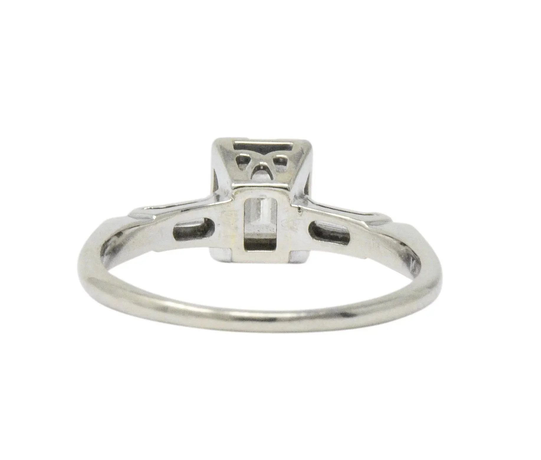 Regal 0.45 CTW Diamond 14 Karat White Gold Engagement Ring