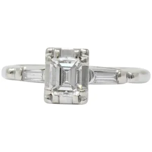 Regal 0.45 CTW Diamond 14 Karat White Gold Engagement Ring
