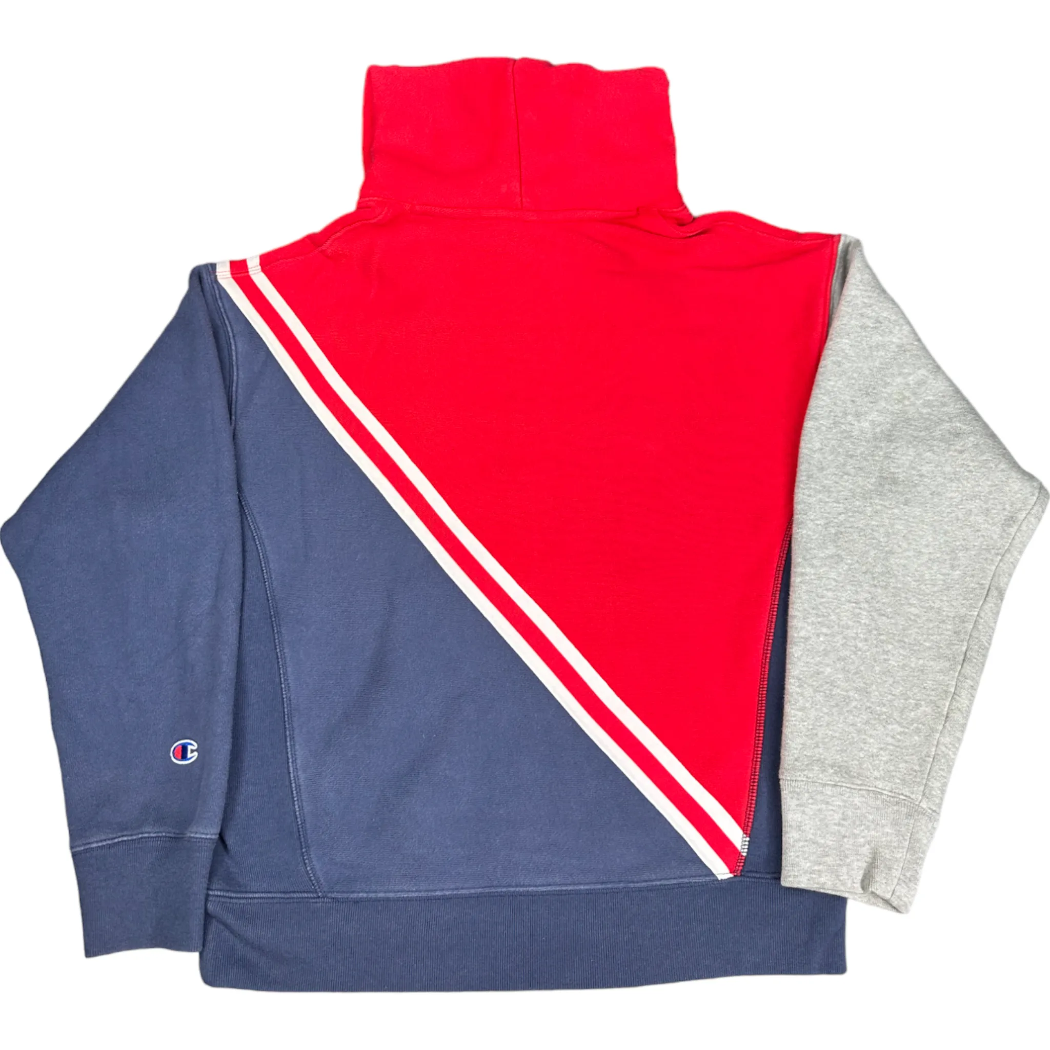 RETRO COLOR WAVE CHAMPION HOODIE - M