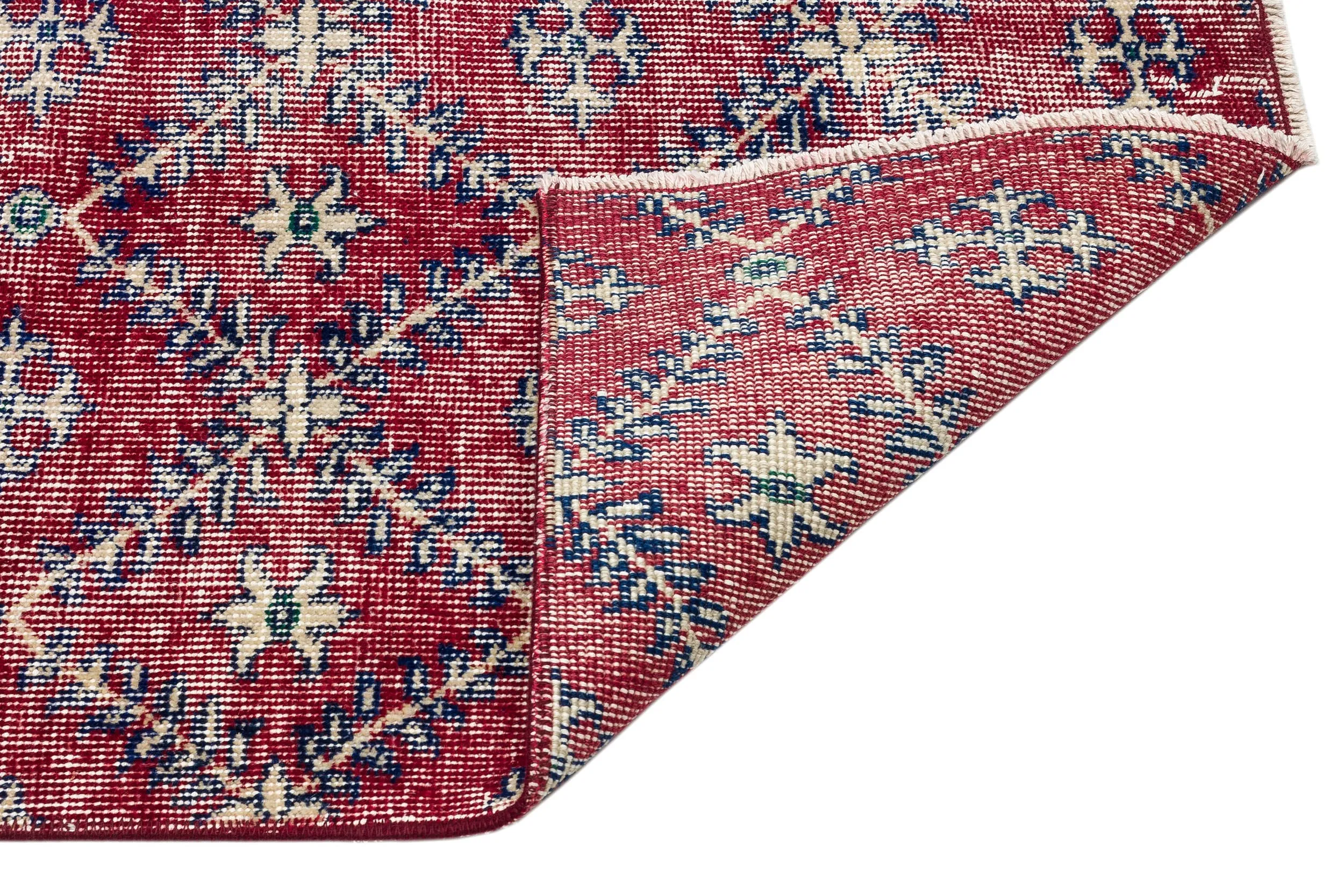 Retro Design Naturel Over Dyed Vintage Rug 4'11'' x 8'9'' ft 149 x 267 cm