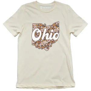 Retro Floral Ohio