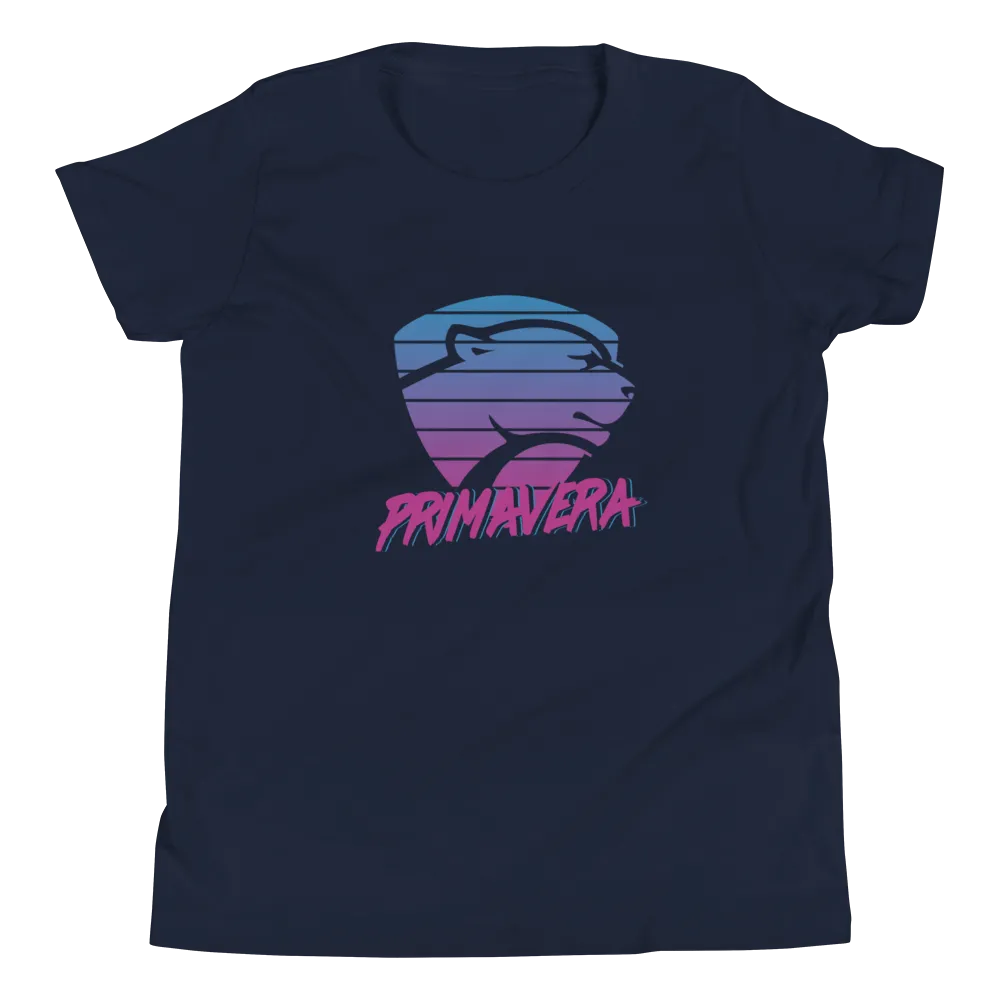 Retro Primavera Youth Short Sleeve T-Shirt
