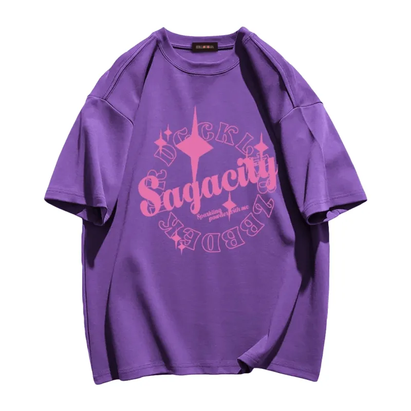 Retro "Sagacity" Graphic T-shirt