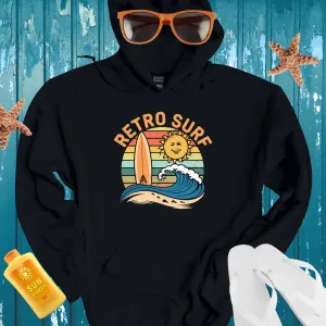 Retro Surf Hoodie For Vintage Style Enthusiasts