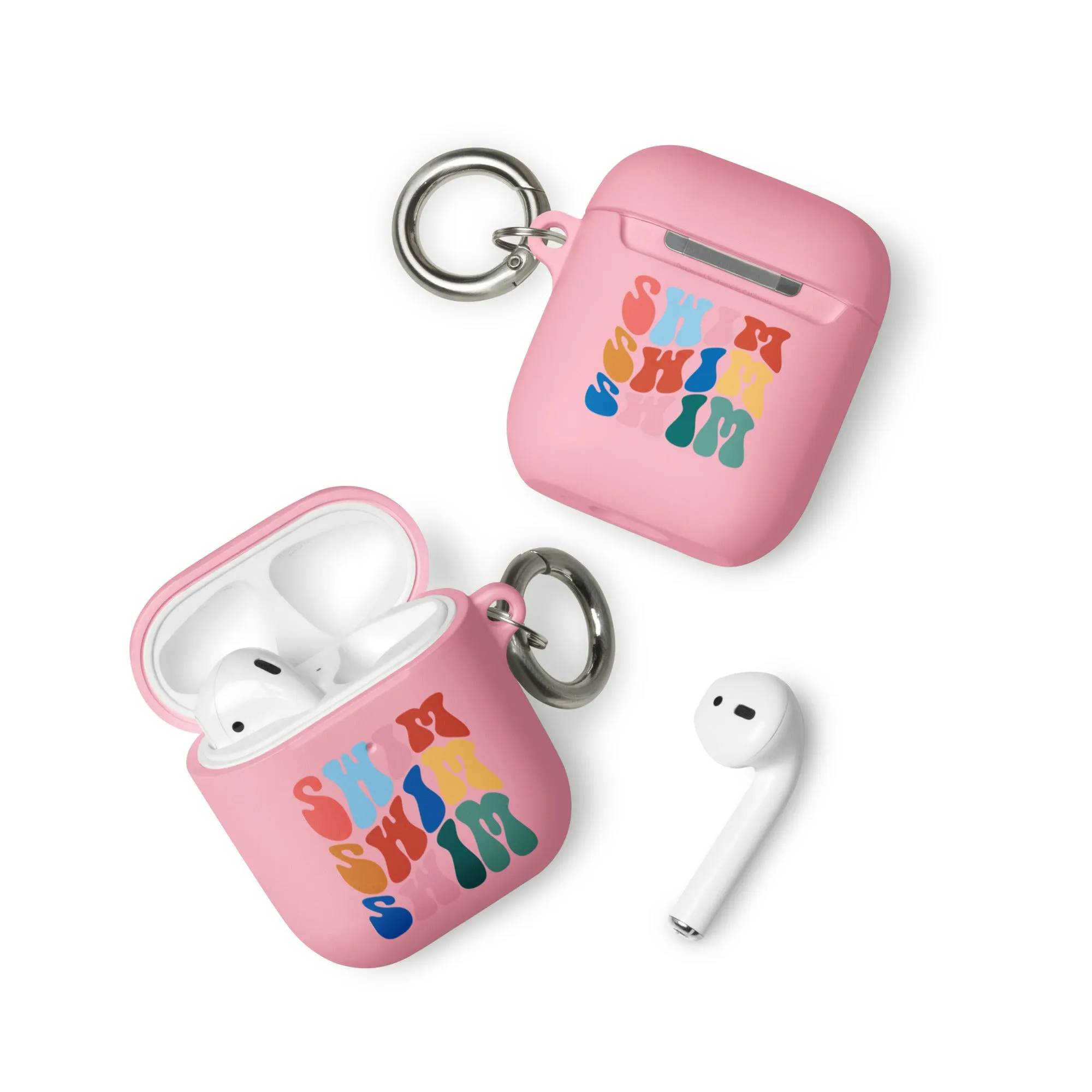 Retro Swim Rubber Case for AirPods®