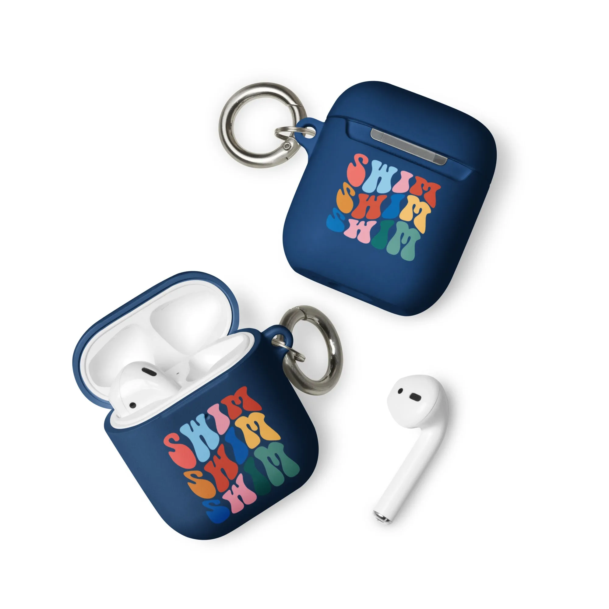 Retro Swim Rubber Case for AirPods®