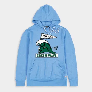 Retro Tulane Green Wave Hoodie