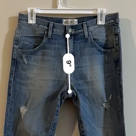 Revolve Wildfox Couture Lola Oversized Boyfriend Jeans in Hideout Size 26