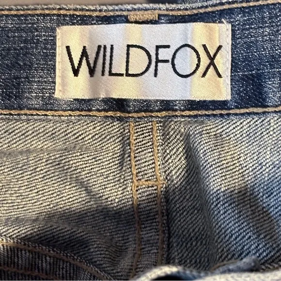 Revolve Wildfox Couture Lola Oversized Boyfriend Jeans in Hideout Size 26