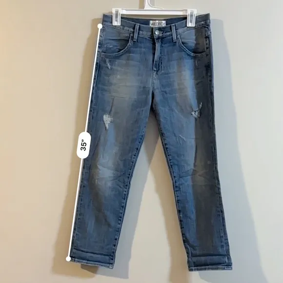 Revolve Wildfox Couture Lola Oversized Boyfriend Jeans in Hideout Size 26