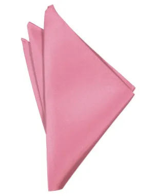 Rose Petal Luxury Satin Pocket Square