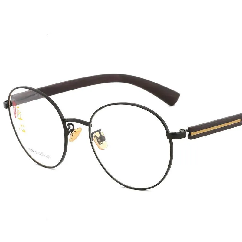 round glasses frame mirror retro vintage