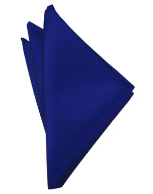 Royal Blue Luxury Satin Pocket Square