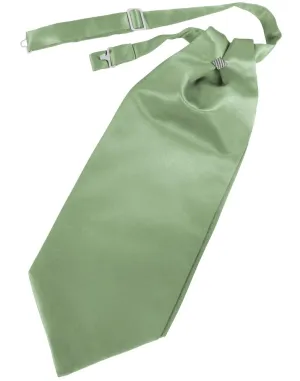 Sage Solid Satin Kids Cravat
