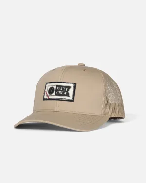 Salty Crew - Topstitch Retro Trucker - Khaki